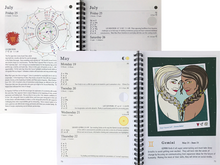 Load image into Gallery viewer, 2025 Astrological Diary - A5 Size  (Available Now)
